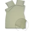 Bath & Living Vandyck Duvet cover PURE 07 Light Olive 200x220 cm (linen / satin cotton) PRSA17207
