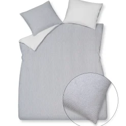 Bath & Living Vandyck Duvet cover PURE 76 Navy 200x220 cm (linen/cotton)