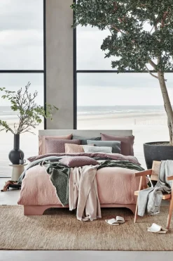 Bath & Living Vandyck Duvet cover PURE 07 Brownie 140x220 cm (linen / satin cotton) PRSA17207