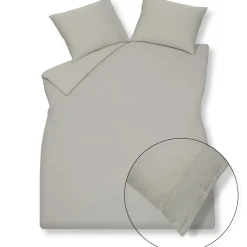 Bath & Living Vandyck Duvet cover PURE 07 Cool Gray 240x220 cm (linen / satin cotton) PRSA17207