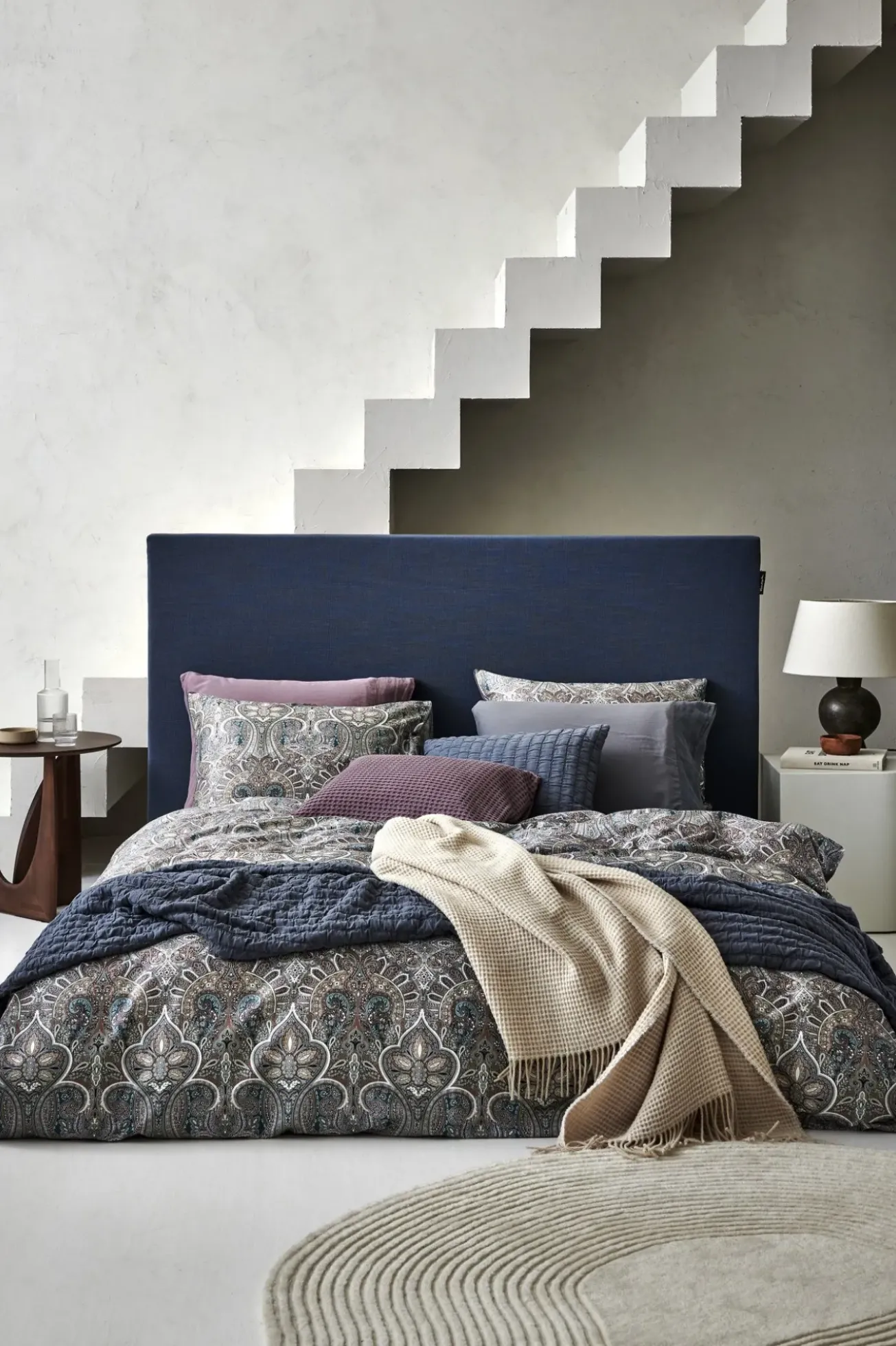 Bath & Living Vandyck Duvet cover PURE 07 Moonscape 200x220 cm (linen / satin cotton) PRSA17207