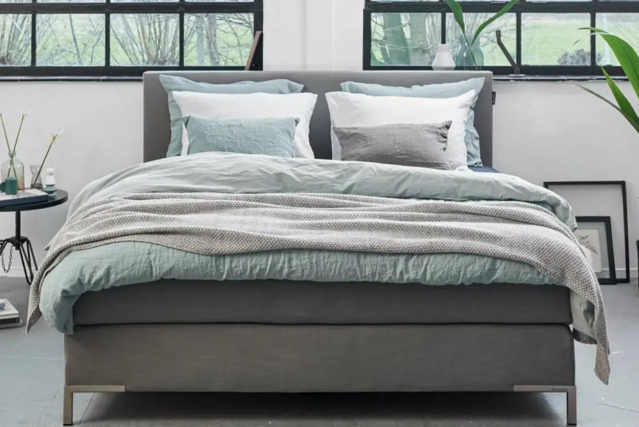 Bath & Living Vandyck Duvet cover PURITY 79 White 240 x 200/220 cm (linen) PUCO16179