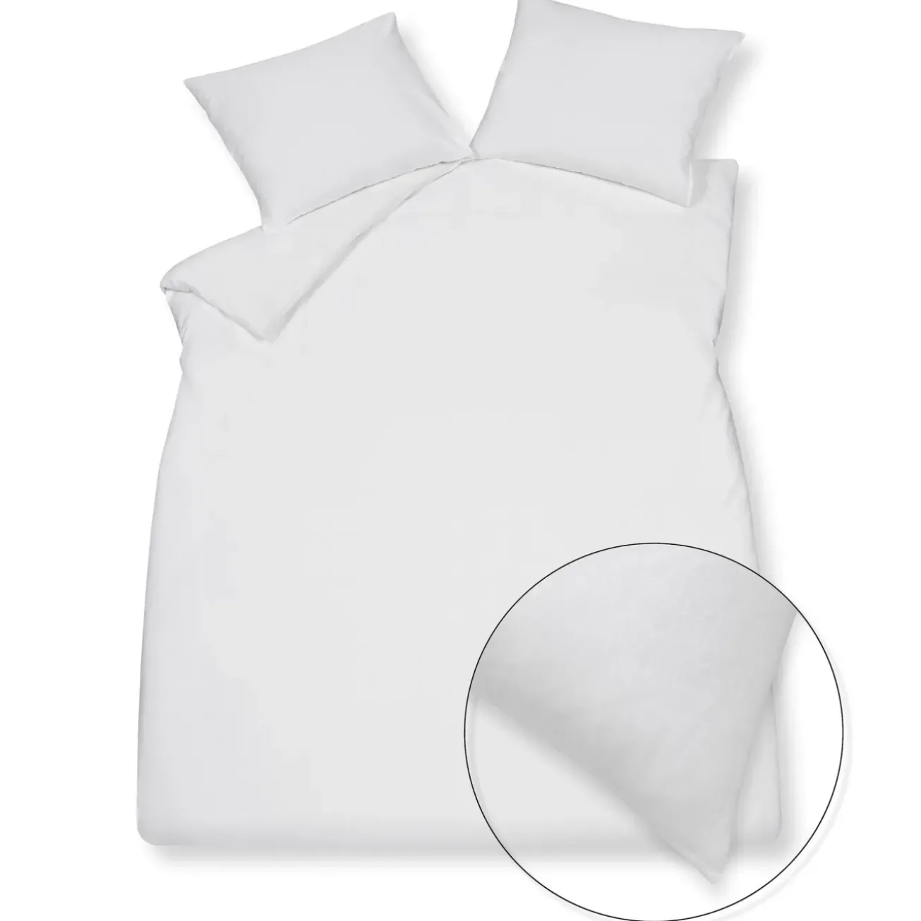Bath & Living Vandyck Duvet cover PURITY Bari White 140x220 cm (PUSA23101)