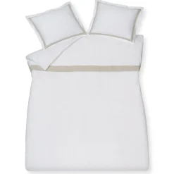 Bath & Living Vandyck Duvet cover PURITY Capri 140x220 cm, color White (satin cotton)