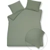 Bath & Living Vandyck Duvet cover PURITY 79 Smoke Green 240x220 cm (linen / cotton) PUCO16179