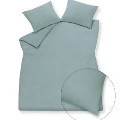 Bath & Living Vandyck Duvet cover PURITY 79 Pearl Blue 240x220 cm (linen / cotton) PUCO16179