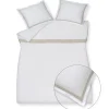 Bath & Living Vandyck Duvet cover PURITY Capri 240x220 cm, color White (satin cotton)