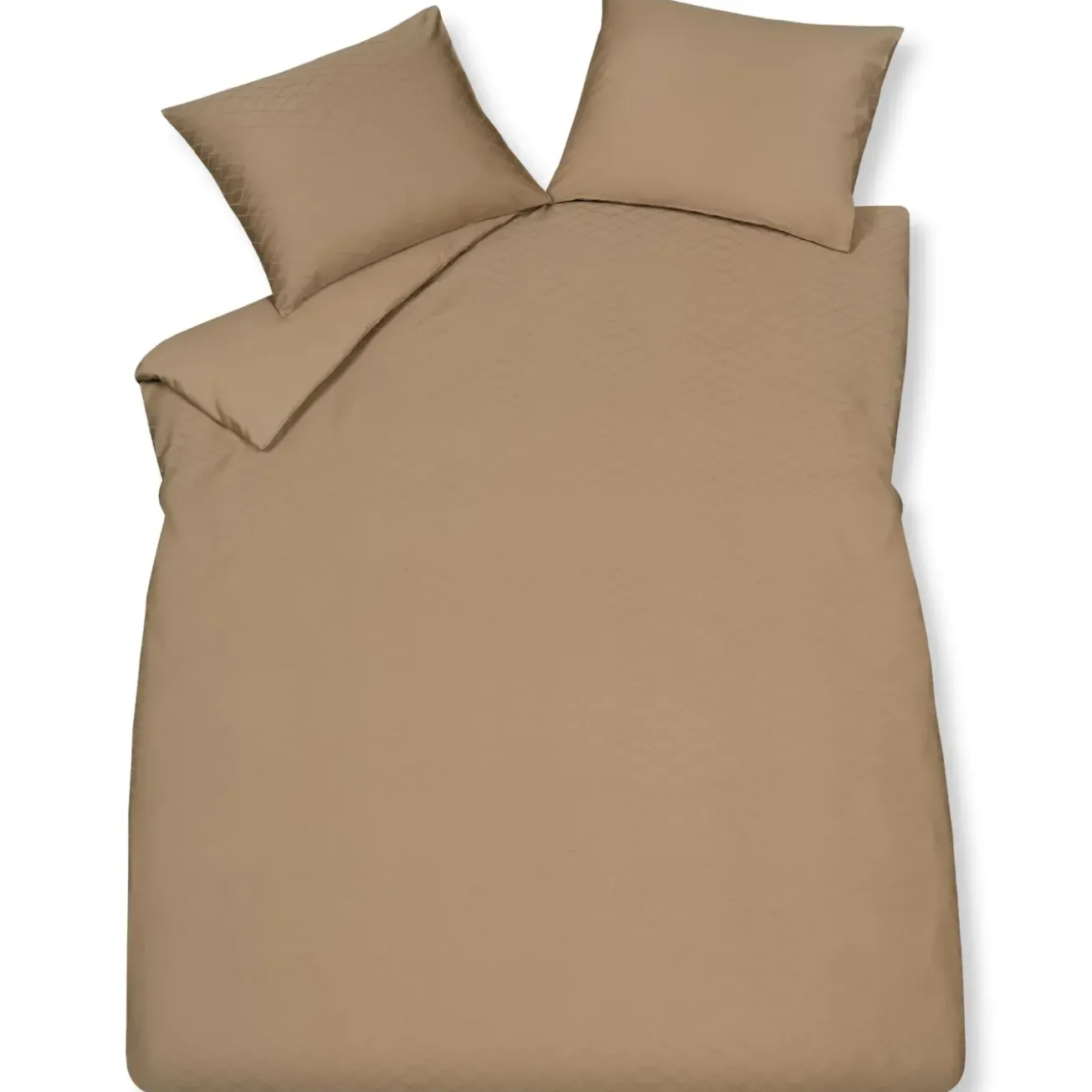 Bath & Living Vandyck Duvet cover PURITY Monaco Caramel 240x220 cm (satin cotton)