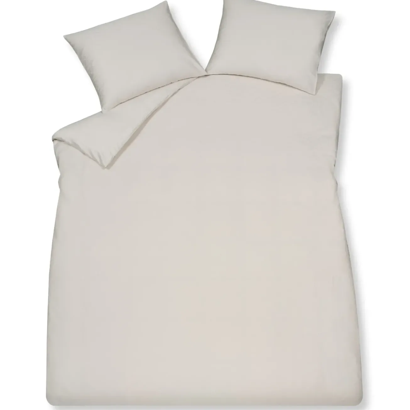 Bath & Living Vandyck Duvet cover PURITY Monaco Cream Tan 200x220 cm (satin cotton)