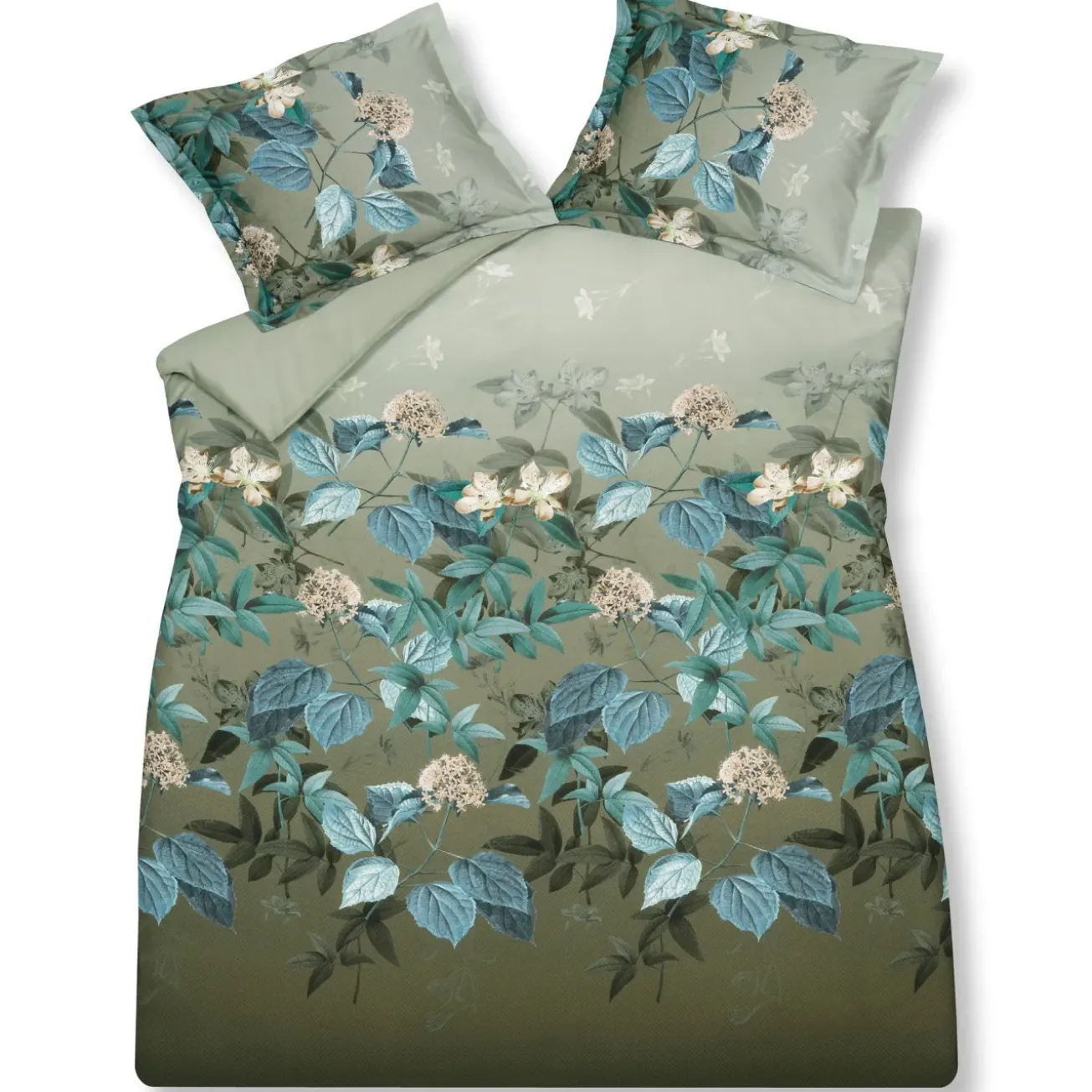 Bath & Living Vandyck Duvet cover RIVER Olive 200x220 cm (satin) SAM121214
