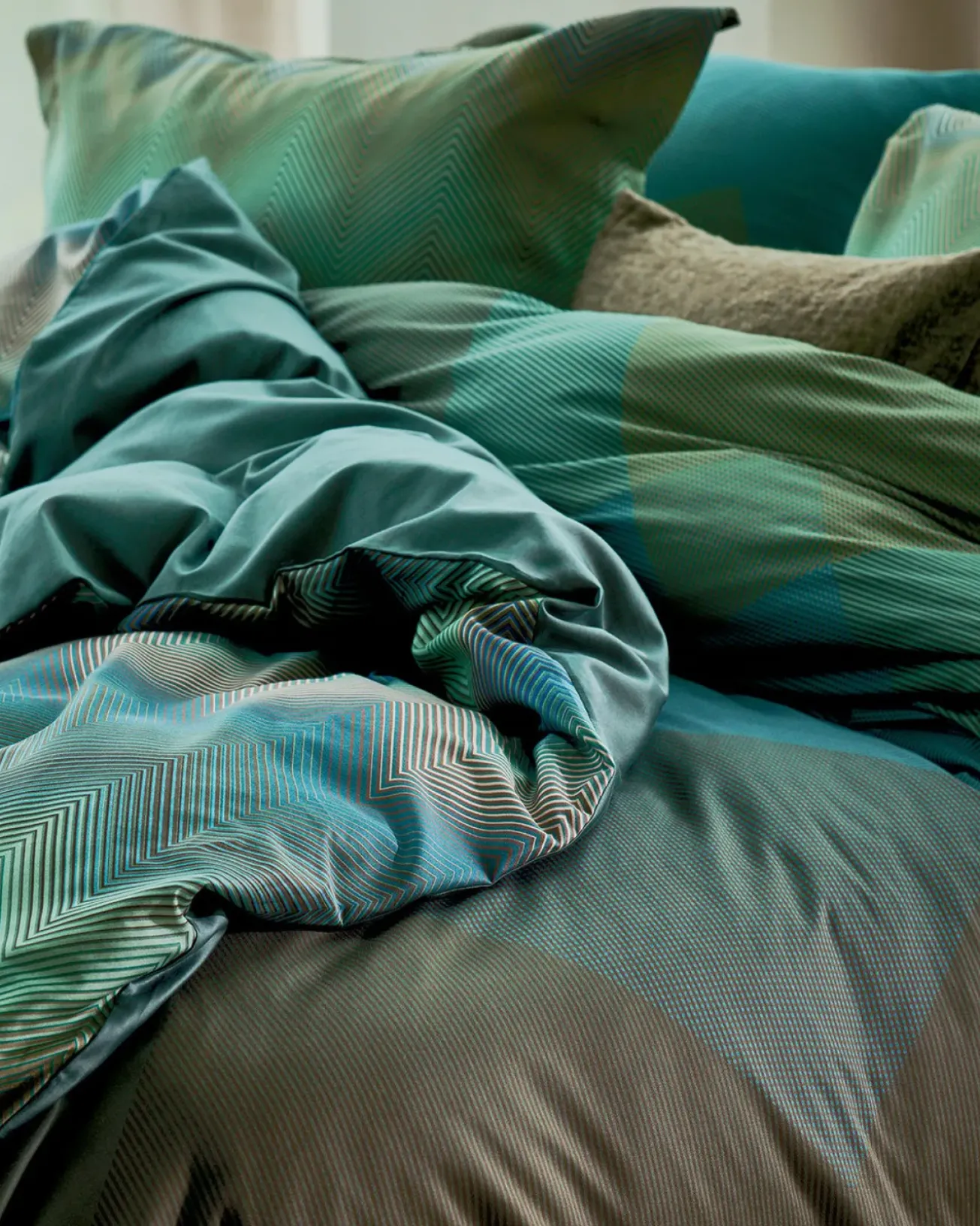 Bath & Living Vandyck Duvet cover SNOOZE multi 140x220 cm (satin cotton)