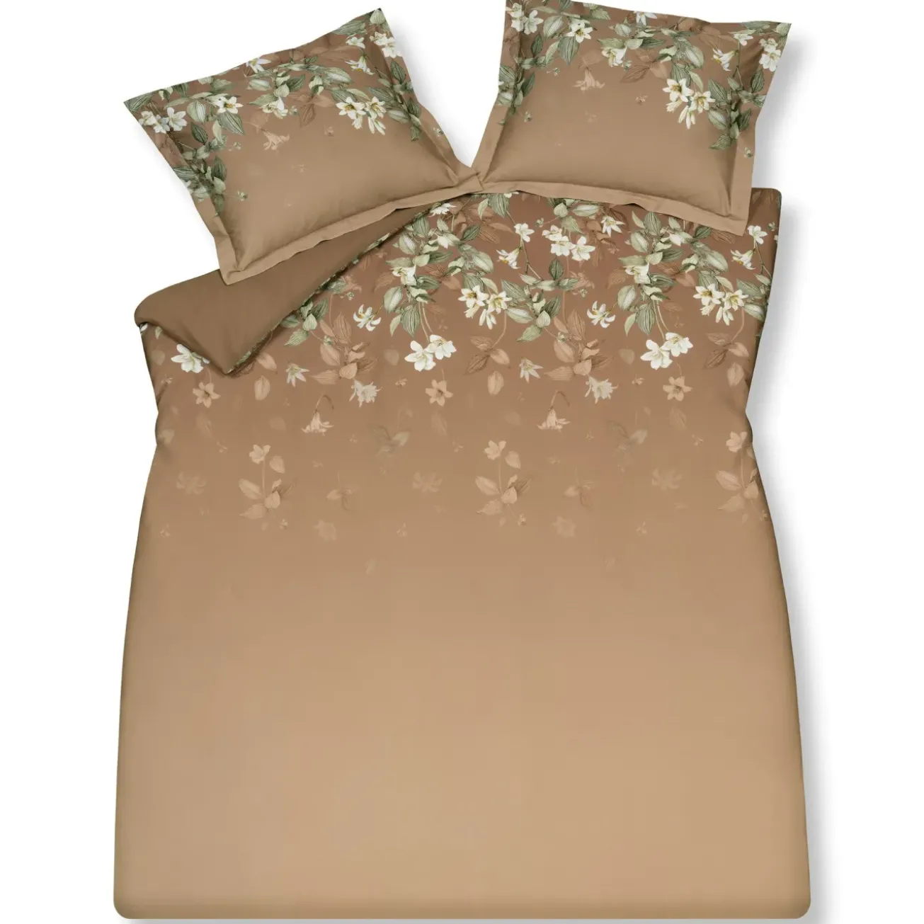 Bath & Living Vandyck Duvet cover SPARKLING Praline 200x220 cm (satin) SASA21209