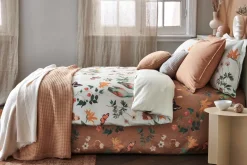 Bath & Living Vandyck Duvet cover WANDERLUST Toffee 140x220 cm (satin) SAM321106