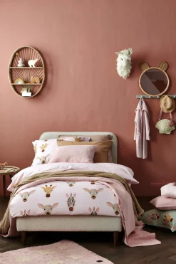 Kids Bath & Living Vandyck Duvet cover WILDLIFE KIDS Light Olive 140x220 cm (KIBB20209)