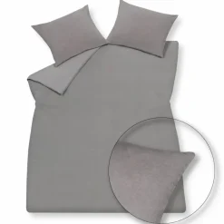 Bath & Living Vandyck Duvet PURITY 79 Grey 200 x 200/220 cm (linen)