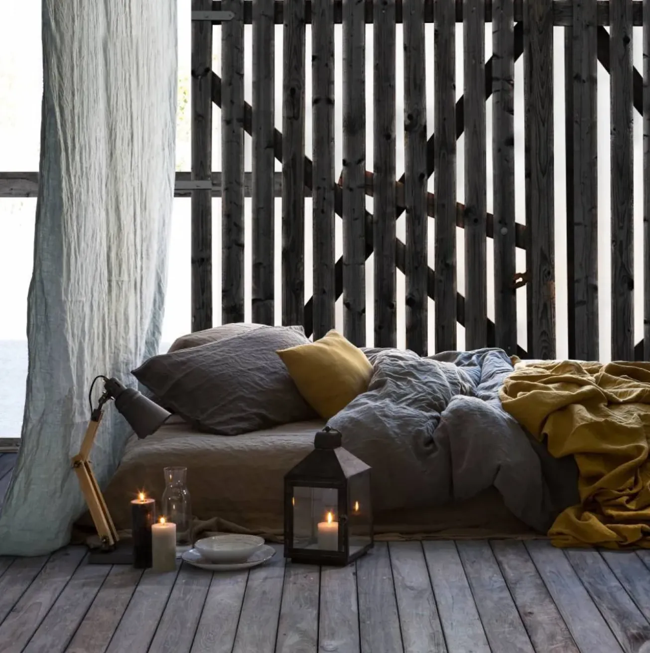 Bath & Living Vandyck Duvet PURITY 79 Grey 200 x 200/220 cm (linen)
