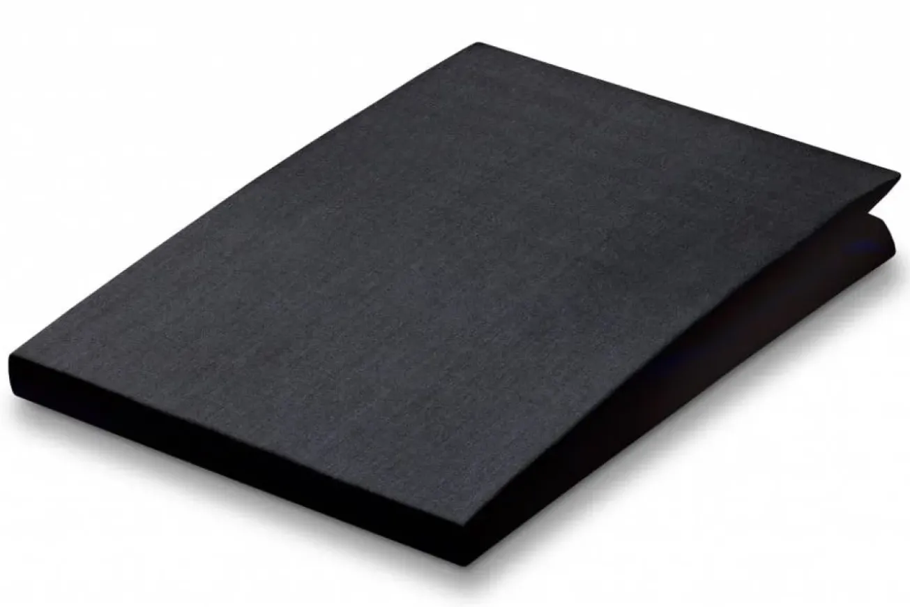 Bath & Living Vandyck Fitted sheet Black-094, black (percal cotton) CCF101