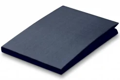 Bath & Living Vandyck Fitted sheet Navy-036, dark blue (percal cotton) CCF101