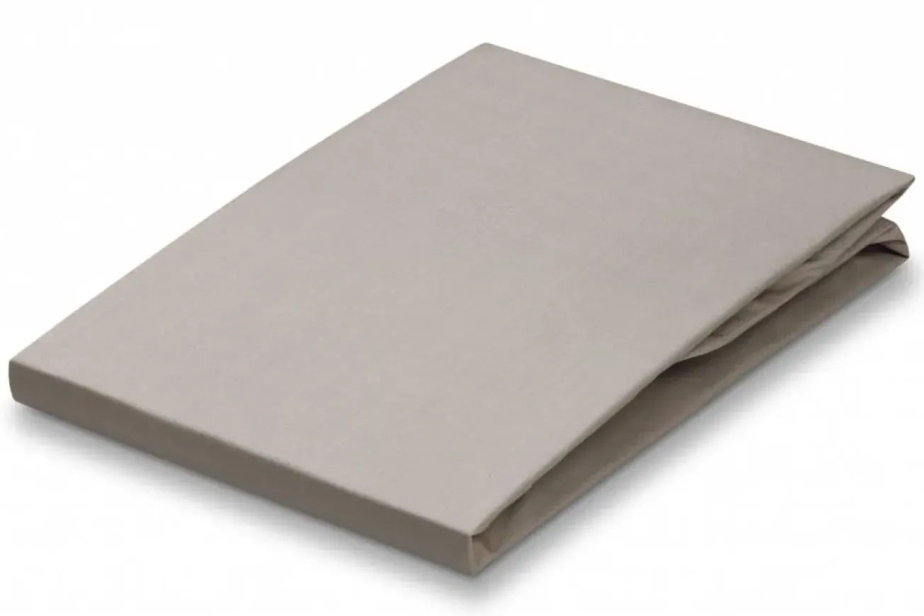 Bath & Living Vandyck Fitted sheet Stone-169 (satin cotton) CCF301ME