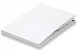 Bath & Living Vandyck Fitted sheet White-090, white (percal cotton) CCF101