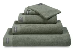 Bath & Living Vandyck Guest towel HOME collection Uni Olive (BAKC13202) set/6 pieces