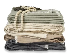 Bath & Living Vandyck HOME 89 plaid 130x220 cm Smoke Green (HCLO21101)