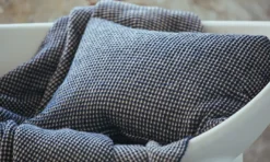 Bath & Living Vandyck HOME 95 plaid/bedspread 160x260 cm, dark blue