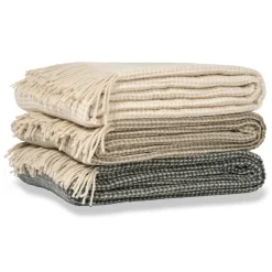 Bath & Living Vandyck HOME 95 throw/bedspread 130x220 cm Anthracite (HCLO22201)