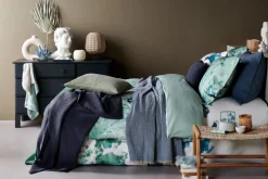 Bath & Living Vandyck HOME Pique cushion cover 40x55 cm Earth Green (BLMK16101)