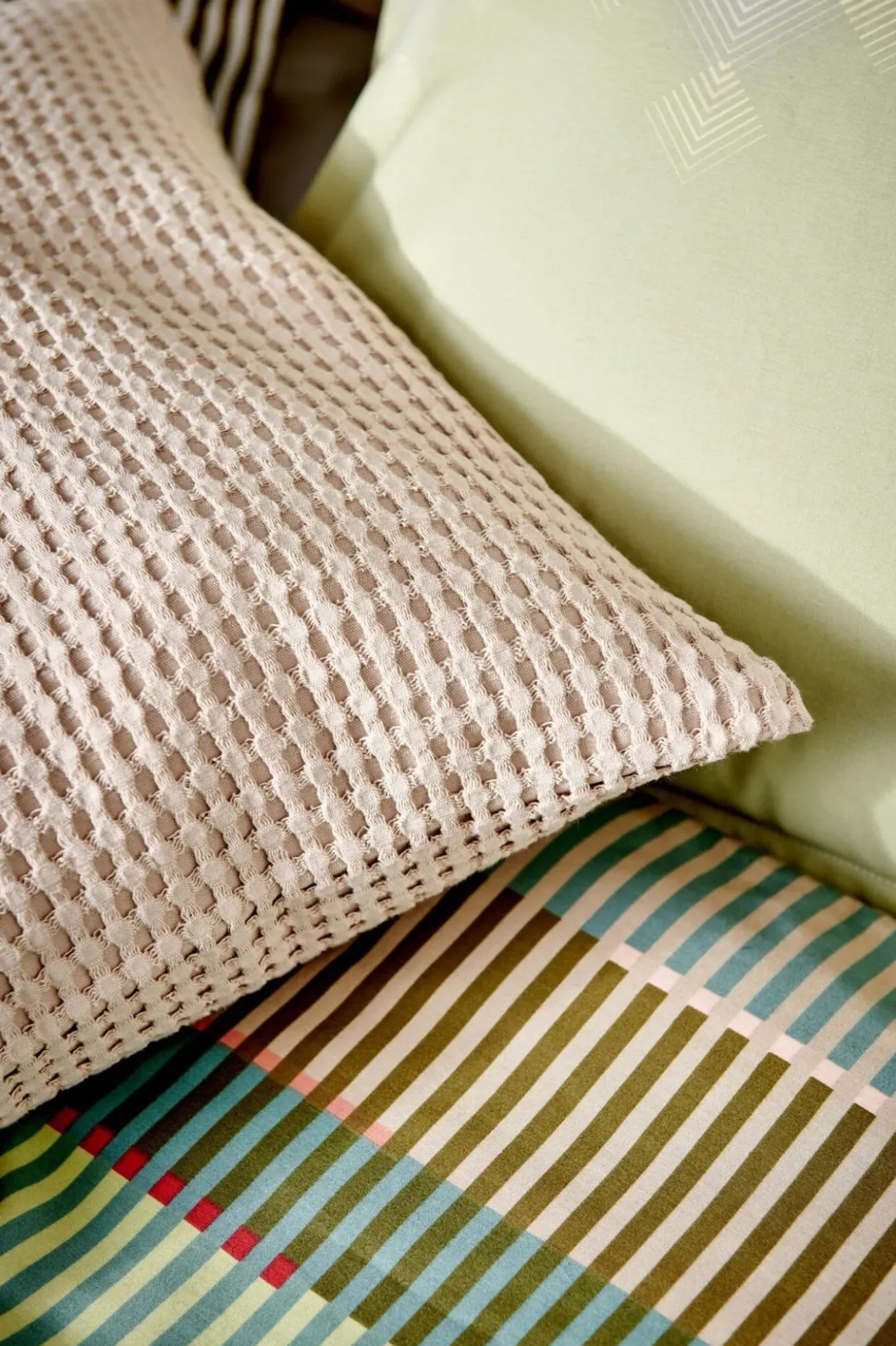 Bath & Living Vandyck HOME Pique cushion cover 40x55 cm Latte (BLMK16101)