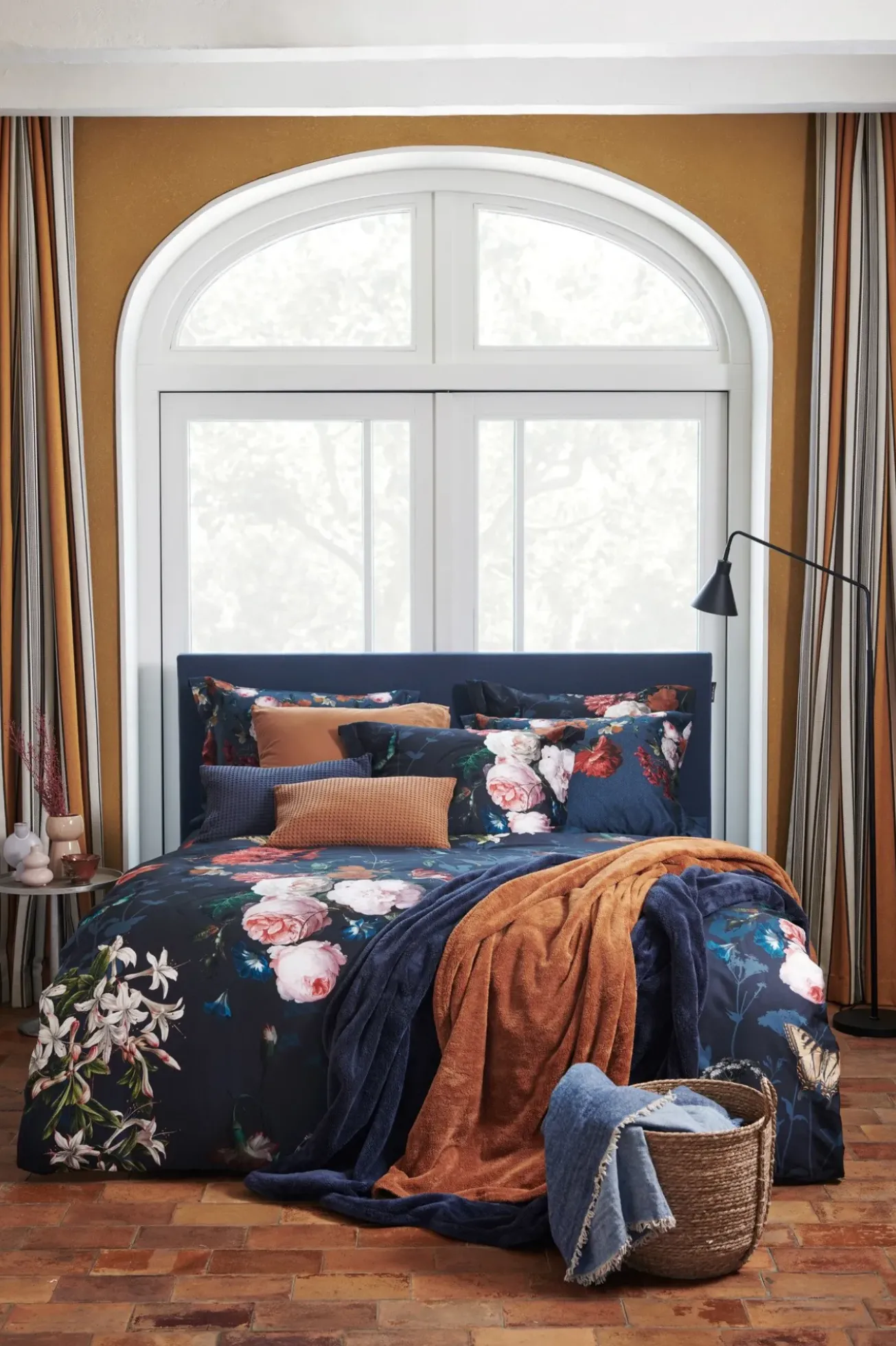 Bath & Living Vandyck HOME Pique cushion cover 40x55 cm Nightblue (BLMK16101)
