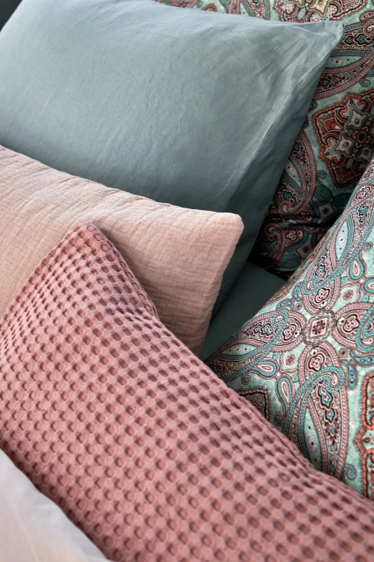 Bath & Living Vandyck HOME Pique pillowcase 40x55 cm, Ash Rose