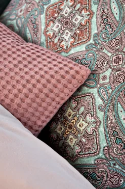 Bath & Living Vandyck HOME Pique waffle blanket 270x250 cm, Ash Rose