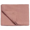 Bath & Living Vandyck HOME Pique waffle blanket 160x250 cm, Ash Rose