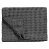 Bath & Living Vandyck HOME Pique waffle blanket 270x250 cm, Off Black