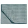 Bath & Living Vandyck HOME Pique waffle blanket 270x250 cm, Pearl Blue