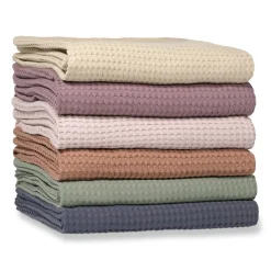 Bath & Living Vandyck HOME Pique waffle blanket 160x250 cm Latte (BLMK16101)