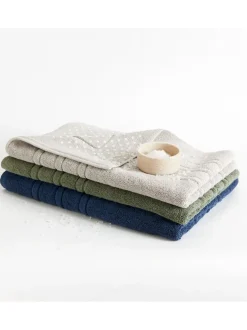 Bath & Living Vandyck HOUSTON bath mat Olive-113 (CO010)