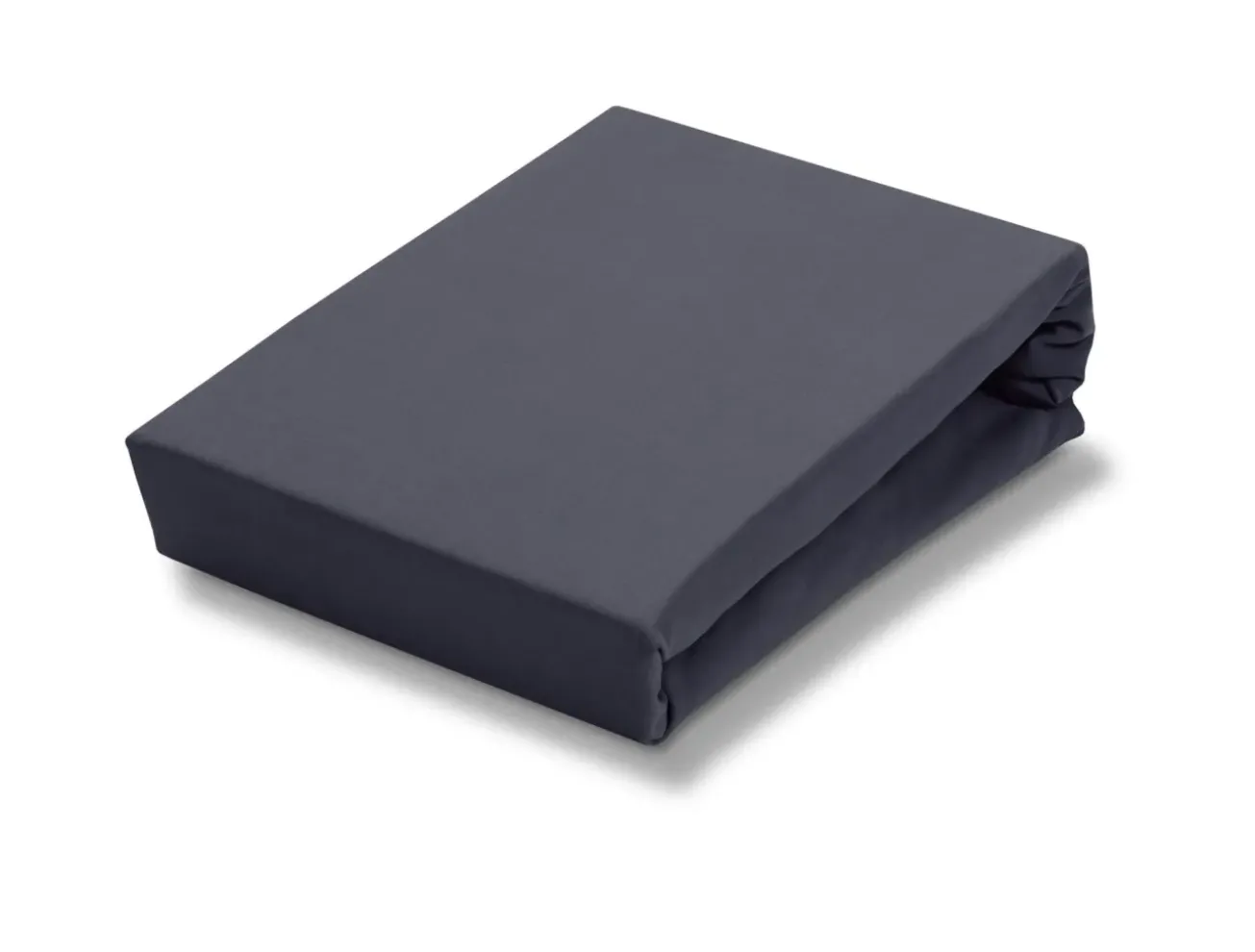 Bath & Living Vandyck Jersey Soft fitted sheet Blue Ink, dark blue (stretch)
