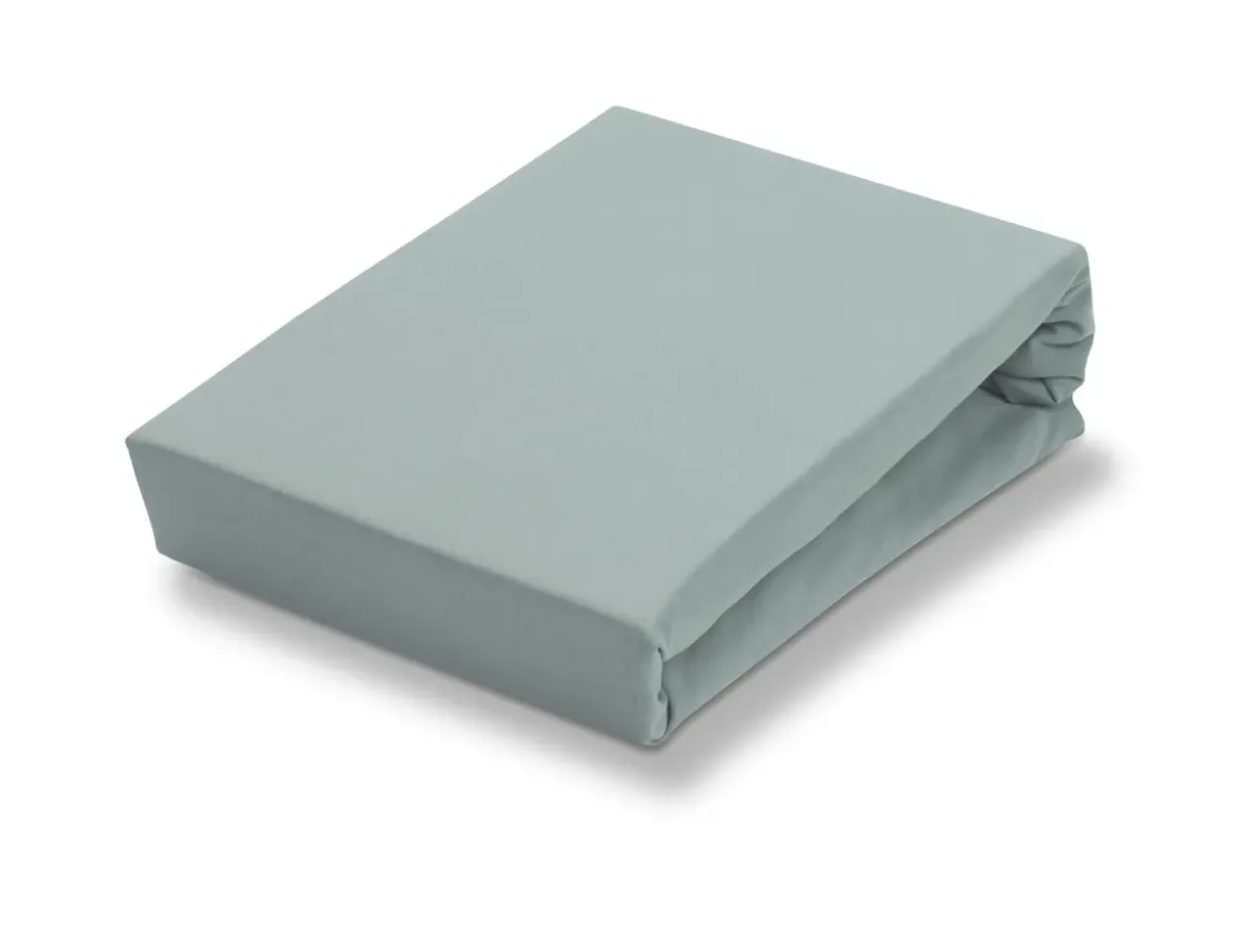 Bath & Living Vandyck Jersey Soft split topper fitted sheet Celadon Green (stretch) SLGO721ST