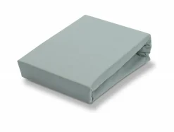 Bath & Living Vandyck Jersey Soft topper fitted sheet Celadon Green-402, green (stretch) SLGO721T