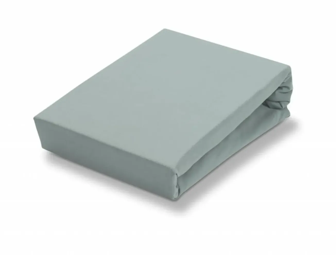 Bath & Living Vandyck Jersey Soft topper fitted sheet Celadon Green-402, green (stretch) SLGO721T