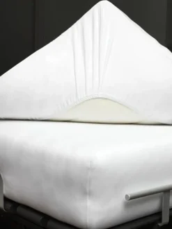 Bath & Living Vandyck Jersey supreme fitted sheet Praline-163 (stretch) SLKM8201