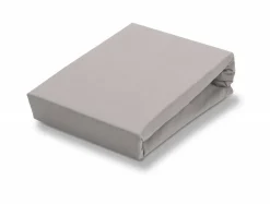 Bath & Living Vandyck Jersey supreme fitted sheet, Cool Gray-211, gray (stretch) SLKM8201