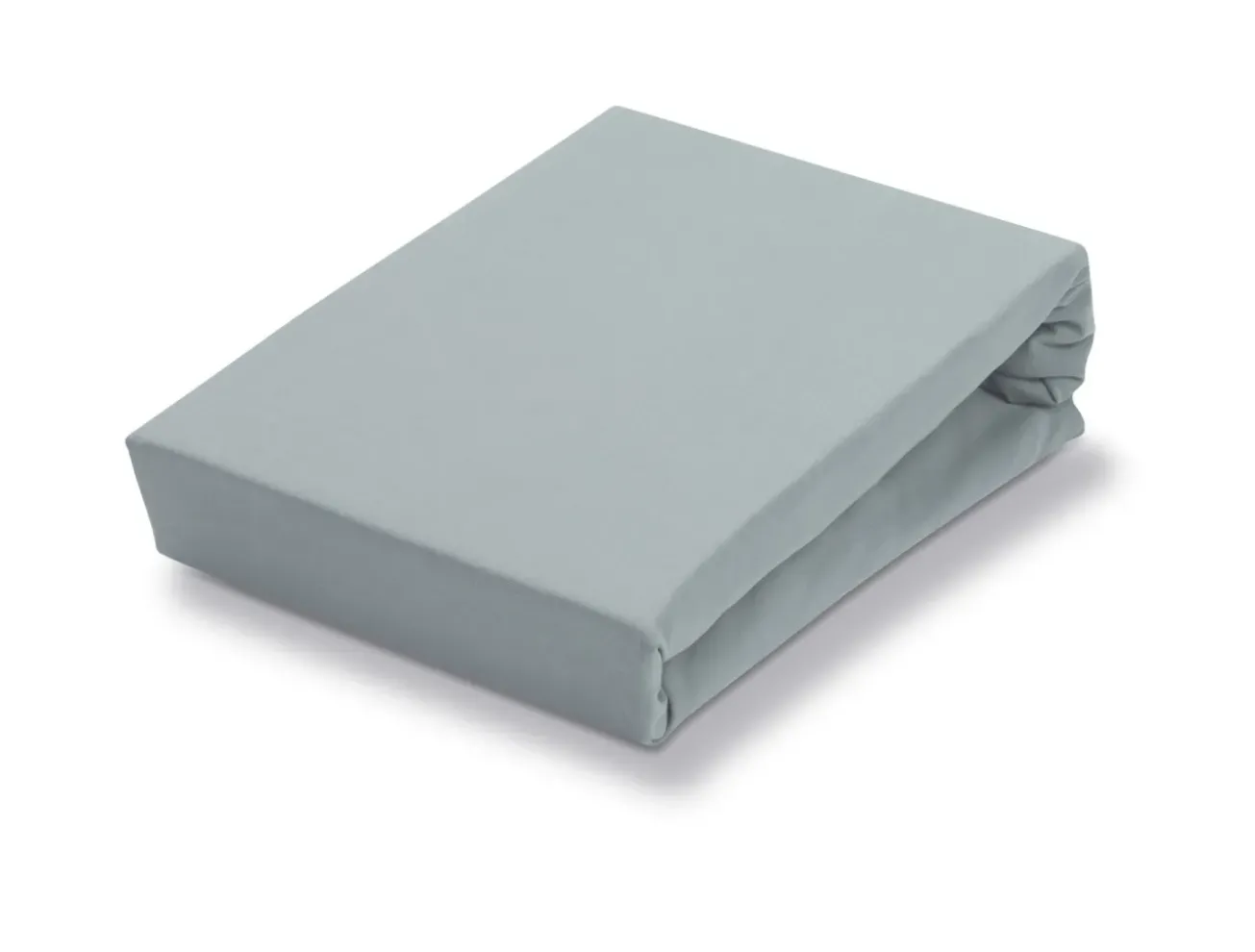 Bath & Living Vandyck Jersey supreme fitted sheet Pearl Blue (stretch) SLKM8201