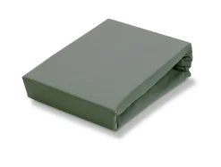 Bath & Living Vandyck Jersey supreme fitted sheet Sage Green (stretch) SLKM8201