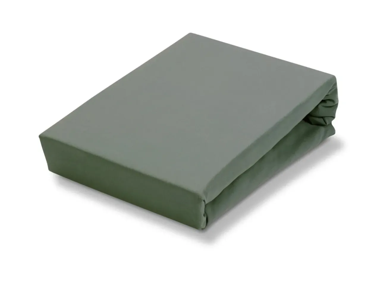 Bath & Living Vandyck Jersey supreme fitted sheet Sage Green (stretch) SLKM8201