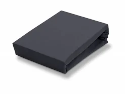 Bath & Living Vandyck Jersey supreme fitted sheet Anthracite, dark gray (stretch) SLKM8201