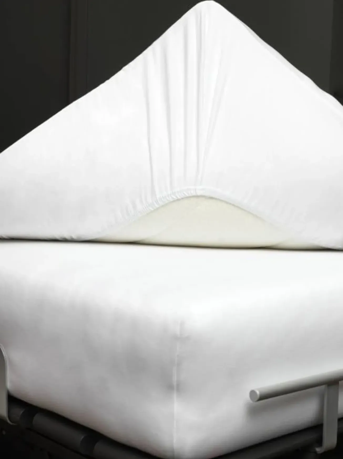 Bath & Living Vandyck Jersey supreme topper fitted sheet Dark Green-073 (stretch) SLKM8201T