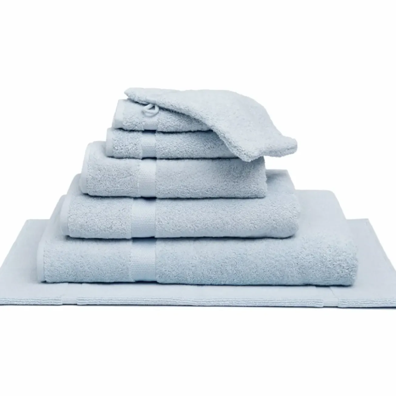 Bath & Living Vandyck Package deal 37: RANGER Misty Blue bath linen set